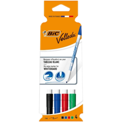 1199001724 Whiteboardpennor BIC Velleda 1721 4st