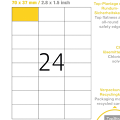 66583 Etikett 70x37 (100)