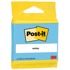 7100265052 Post-it® Blå 76x63,5mm