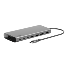 INC015BTSGYCZ USB-C Hub Belkin 8 Portar