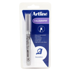EK993SILVER Kalligrafpenna Artline 993 Metallic Calligraphy silver