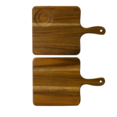 ZDUWSQT11 Serveringsfat Trä 38x35,5cm