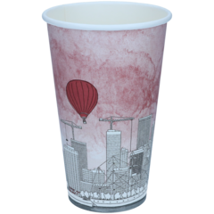 184016 Pappersmugg City 48cl