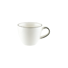 E104RIT02KF Bonna Retro White Espresso Cup with Black Rim 8cl