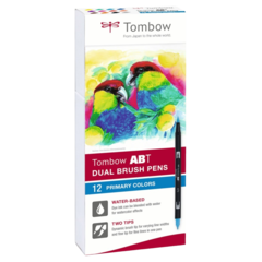 ABT12P1 Brush Pen Set 12P-1 Ba