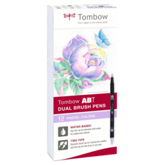 ABT12P2 Brush Pen Set 12P-2 Pa