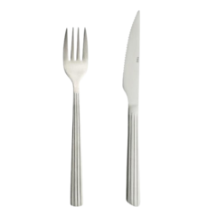 AID14643 Raw Stekset 8-delar Matt stål