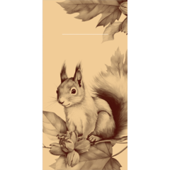 AM106686 Bestickficka Skippy 40x40 cm