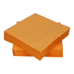 123314 Servett 3-Lag Orange 33x33cm