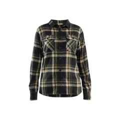 BK32181168 Flanellskjorta Dam 3218*