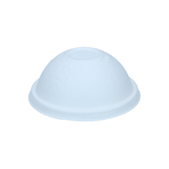 4490DL Dome Lid with Hole 90mm Wood Fiber