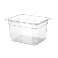 HE394 Plastkantin Hendi GN 1/2 transparent