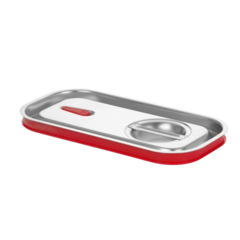 HE807637 Gastronormlock Silikonkant 1/3