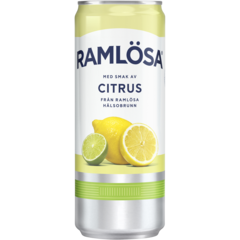 25003 Mineralvatten Ramlösa Citrus 33cl burk inkl. pant