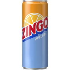 26564 Zingo Orange Soda Can 33cl (including deposit)