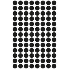AN3009 Color-Coding Dots Black Ø8mm
