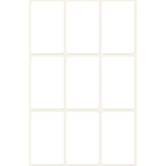 AN3045 Etikett Handskrivning 38x24mm