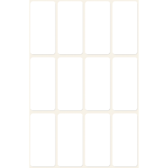 AN3077 Etikett Handskrivning 38x18mm