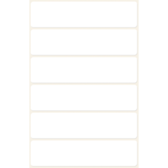 AN3080 Etikett Handskrivning 76x19mm