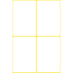 AN3087 Etikett Handskrivning 54x35mm