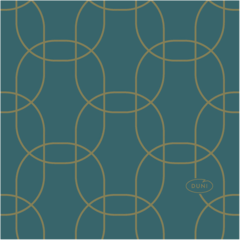 119204441 Serviett Golden Deco 20x20cm*