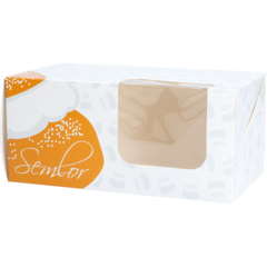18010580 Windowed Semla Box 180x100x80mm