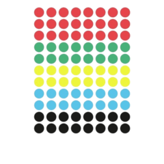 AN3090 Färgkodningsprickar 8mm