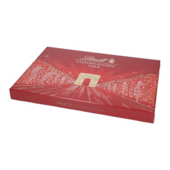 724458 Chokladask Lindt Champs Élysees Mjölkchoklad 973g