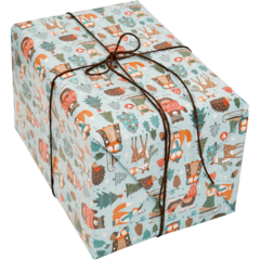 4406857 Julpapper Fox & Friends