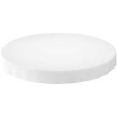 119171137 Duni Evolin White Tablecloth Ø 180cm