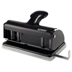 5000628 Hålslag Rapid Servo Plus 4-hål 10 ark Svart