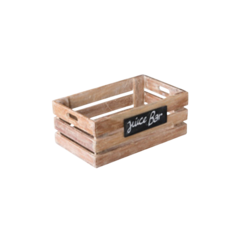 MANBOX Trälåda med Chalkboard Stylepoint 50x30cm