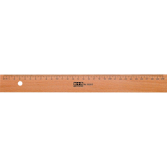 19300000 Linjal trä M+R 30cm