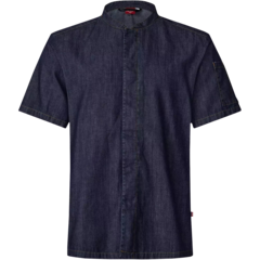 SE1097628 Kockskjorta Unisex Kort ärm Segers 1097 Denim