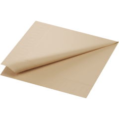 119210412 Serviett Brun 3-L 1/8 40x40