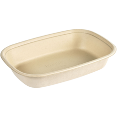 119205098 Bagasseform Duni Brun 1200ml 249x172x45mm