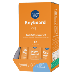 603025 Keyboard Wipes Antibac 80-Pack