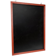 C18753 Chalkboard Dahlander 70x100cm Brown Frame