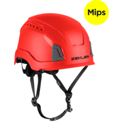 380609034 Skyddshjälm Zekler Zone Mips Röd