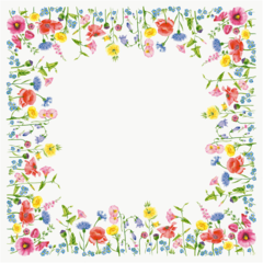 119210273 Snippduk Flowy Meadow 84x84 cm