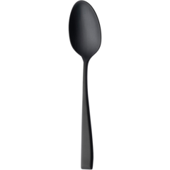 12DURMZ012 Appetizer Spoon Sola Durban Satin Black 178mm