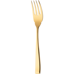 12DURG024 Fiskgaffel Durban Mirror Guld