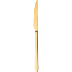 12IBIMG116 Appetizer knife Sola Ibiza Satin Gold 190mm