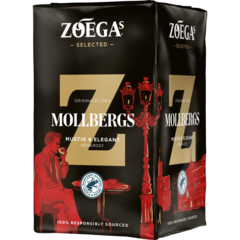 12280976 Bryggkaffe Zoegas Mollbergs Blandning Mörkrost 450g