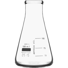 108900033 Glas Lab Erlenmeyer 100ml*