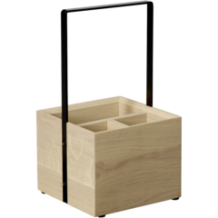 AP14090 Bordsapotek  APS Valo Trä 15x15 cm