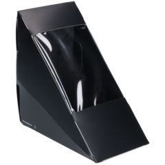 14181 Sandwichboks med vindue Dobbelt Onyx 123x72x123mm