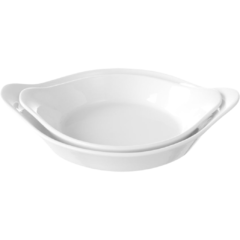 HE785904 Hendi White Baking Dish 18.5x15.2cm