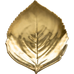 CON22770 Tallrik 22x19 cm Gyllen