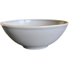 BLO1442K101 Skål Blocho Royal Grå med prickar och rand 15cm